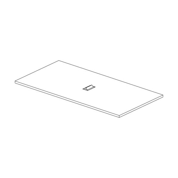 Groupe Lacasse TOP, RECTNGLR, 48X96, MUSTA LAST5RC4896PCT - main